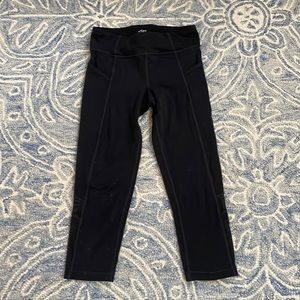 Athleta Girl Black Capris